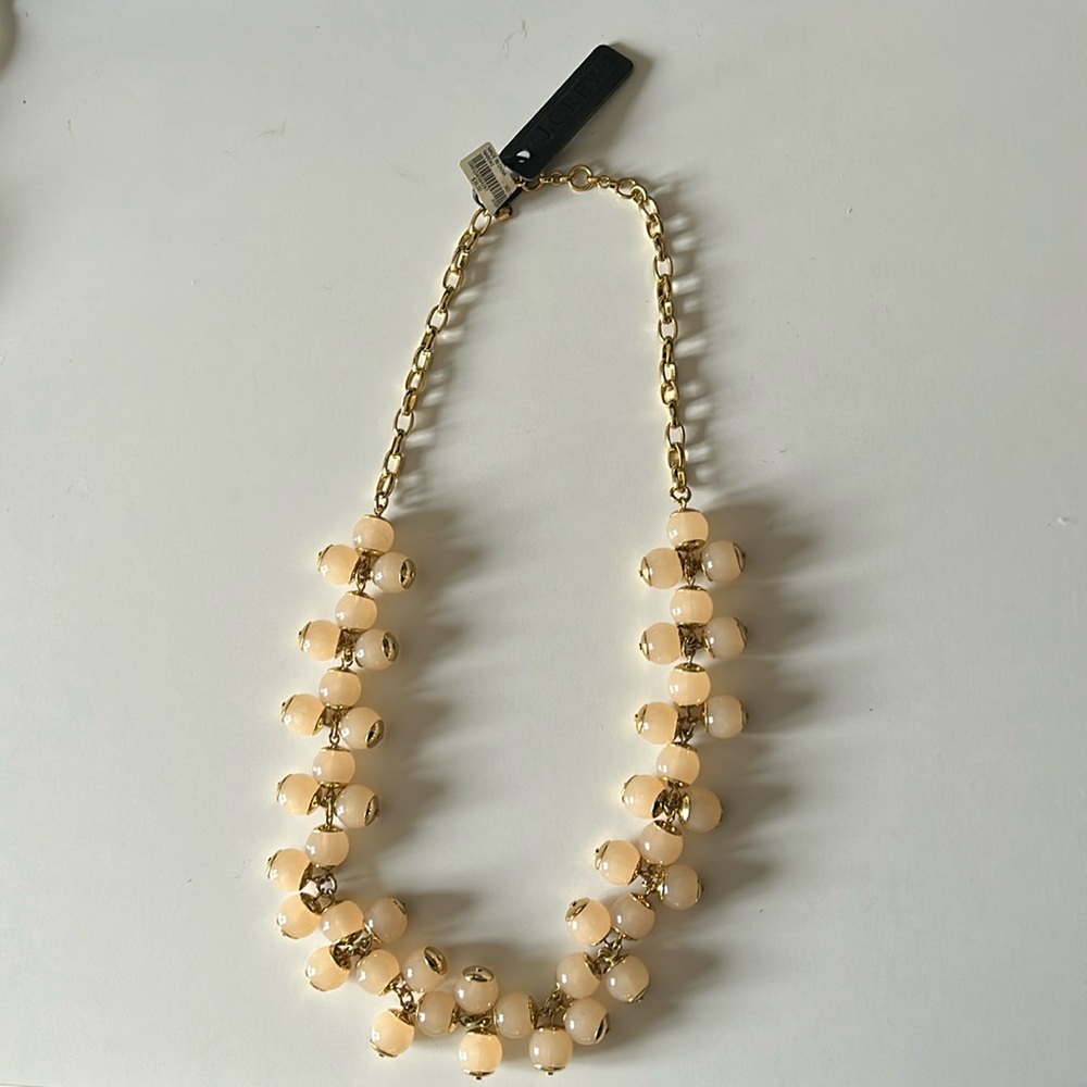NWT J. Crew Gold Statement Necklace